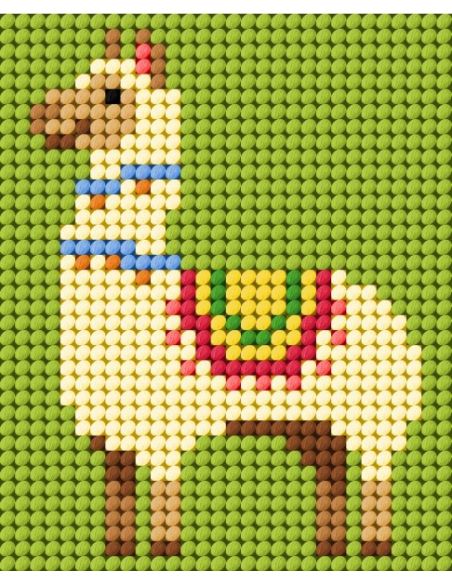 Children's Canvas Kit - Little Llama
