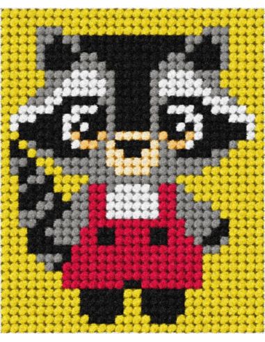Child's canvas kit - Little skunk