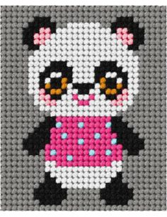 Children's Canvas Kit - My Panda Friend