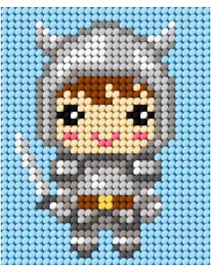 Children's Canvas Kit - Little Knight