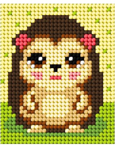 Children's Canvas Kit - Little Hedgehog