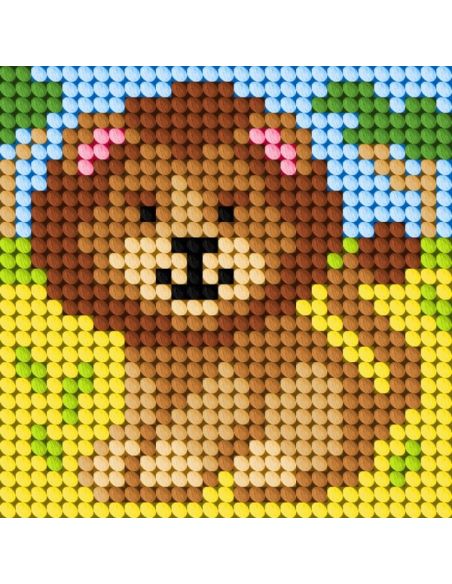 Children's canvas kit - The lion