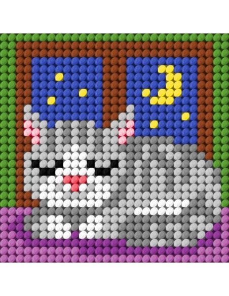 Children's Canvas Kit - The Little Sleeping Cat