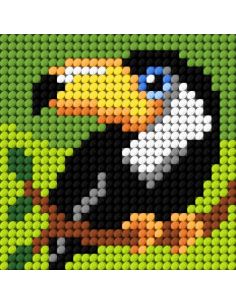 Children's canvas kit - The toucan