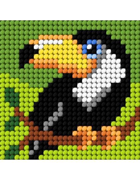 Children's canvas kit - The toucan
