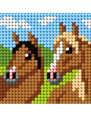 Children's Canvas Kit - The 2 Horses
