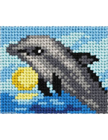 Children's Canvas Kit - The Dolphin