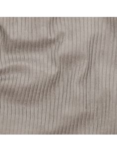 Cotton corduroy fabric - Taupe 2