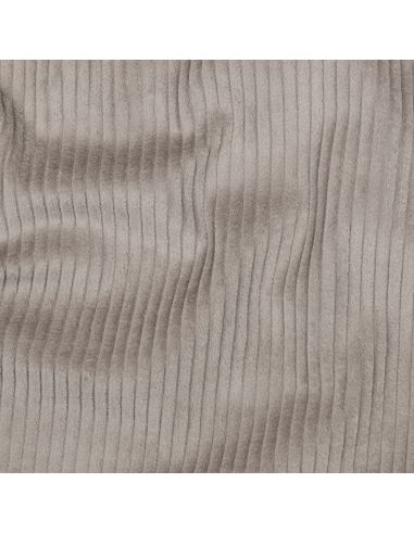Cotton corduroy fabric - Taupe