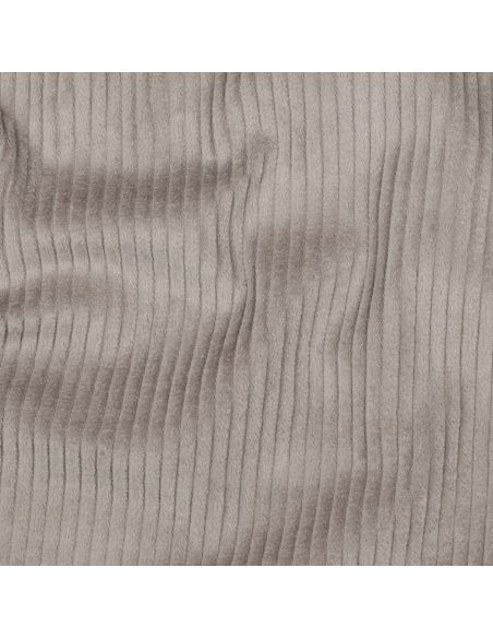 Cotton corduroy fabric - Taupe