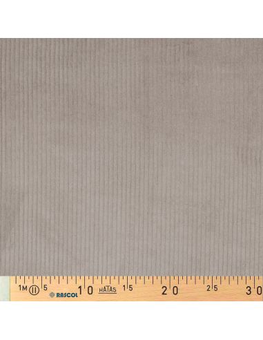 Cotton corduroy fabric - Taupe