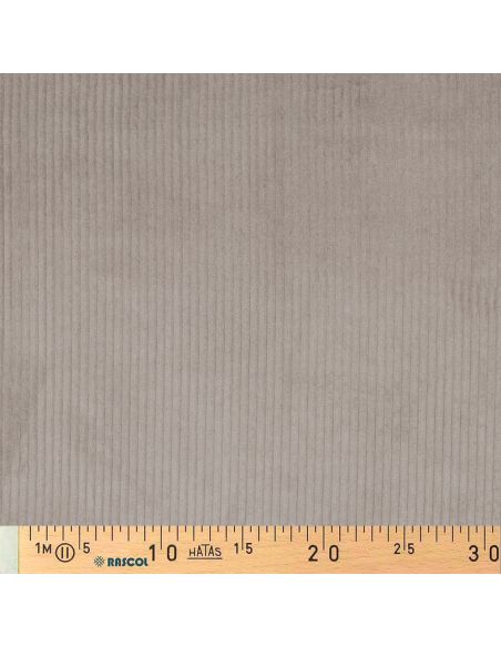 Cotton corduroy fabric - Taupe