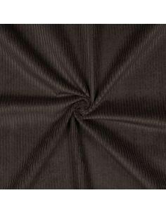 Cotton corduroy fabric - Brown