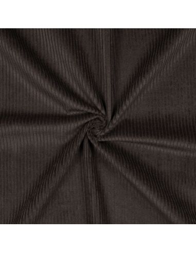 Cotton corduroy fabric - Brown