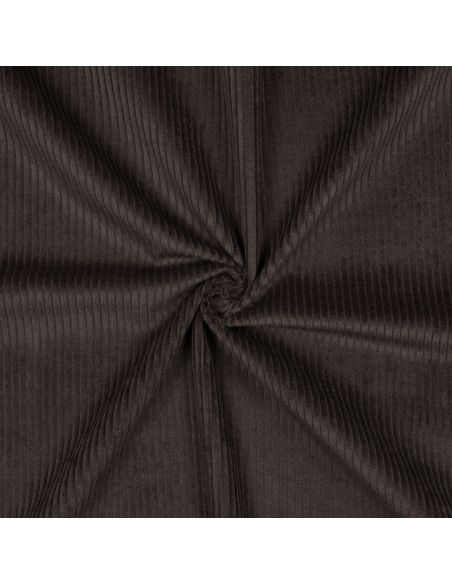 Cotton corduroy fabric - Brown