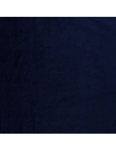 Stretch velvet fabric - Navy blue 2