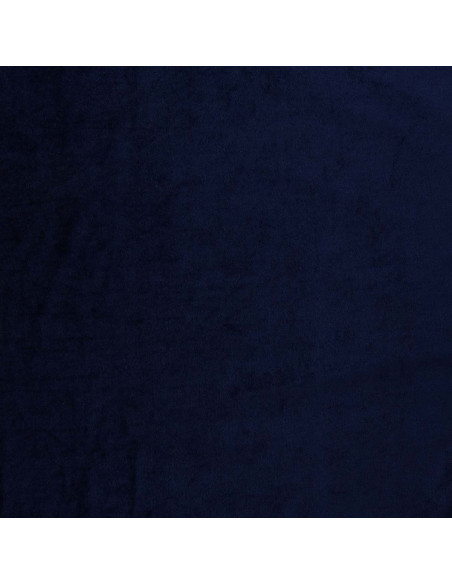 Stretch velvet fabric - Navy blue
