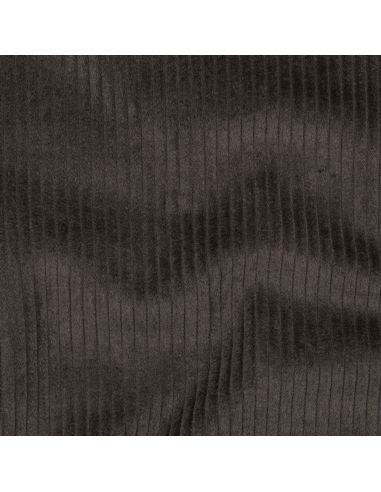 Cotton corduroy fabric - Brown