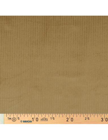 Cotton corduroy fabric - Old gold