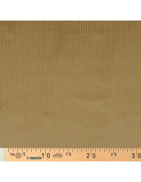 Cotton corduroy fabric - Old gold