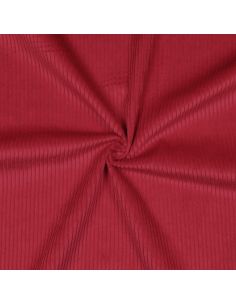 Cotton corduroy fabric - Red