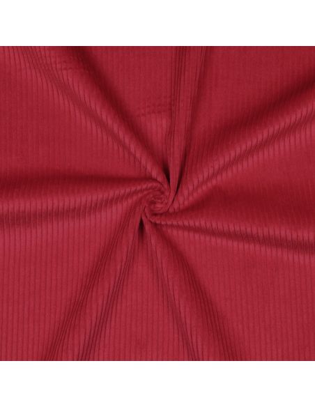 Cotton corduroy fabric - Red