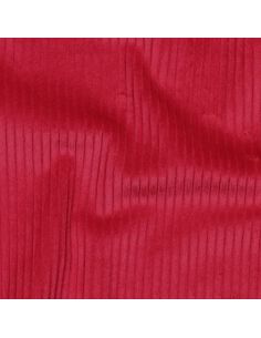 Cotton corduroy fabric - Red 2