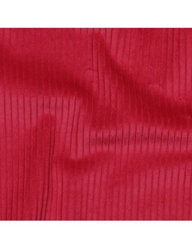 Cotton corduroy fabric - Red