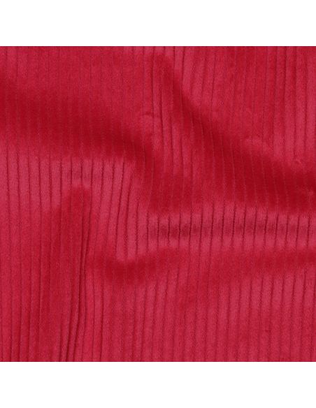 Cotton corduroy fabric - Red