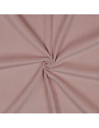 Corduroy cotton fabric - Old pink