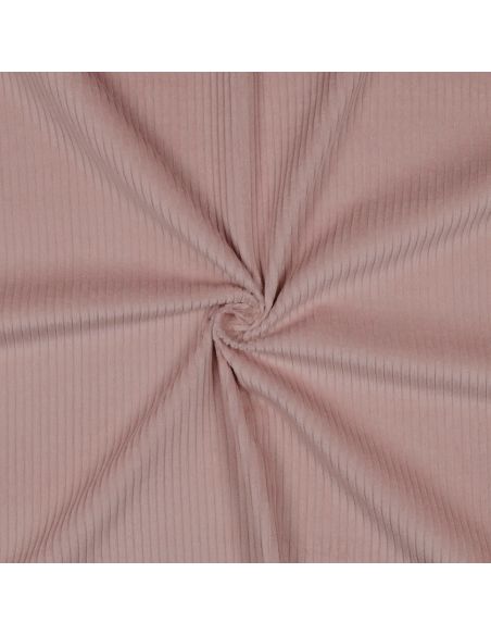 Corduroy cotton fabric - Old pink