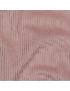 Corduroy cotton fabric - Old pink 2