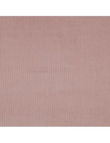 Corduroy cotton fabric - Old pink