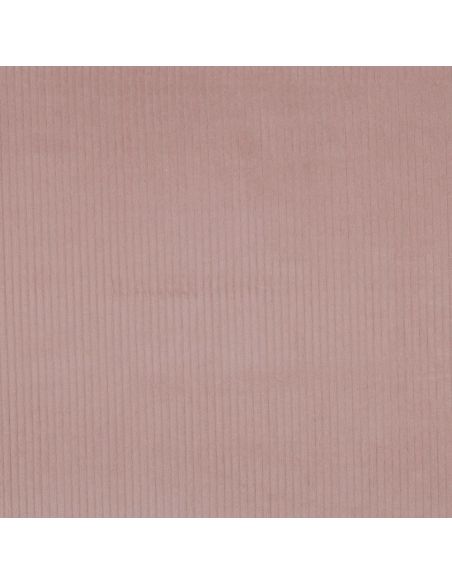 Corduroy cotton fabric - Old pink