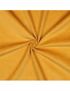 Cotton corduroy fabric - Yellow