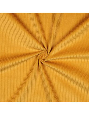 Cotton corduroy fabric - Yellow