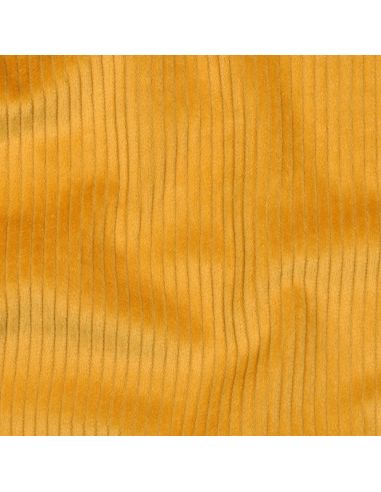 Cotton corduroy fabric - Yellow