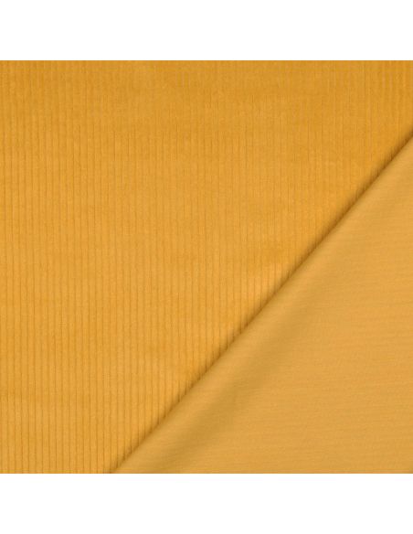 Cotton corduroy fabric - Yellow