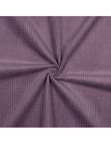 Cotton corduroy fabric - Mauve