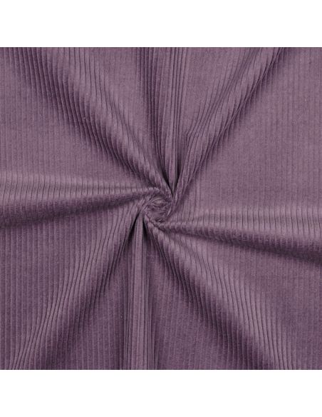 Cotton corduroy fabric - Mauve