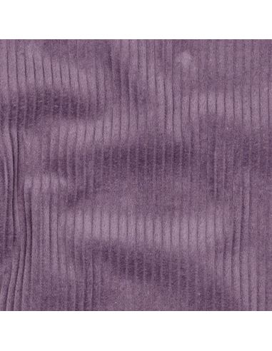 Cotton corduroy fabric - Mauve