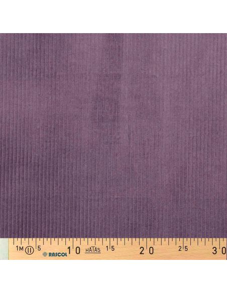Cotton corduroy fabric - Mauve
