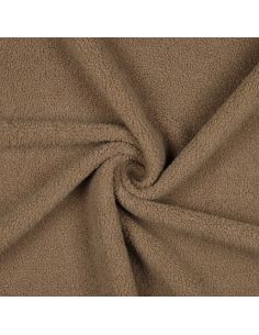 Double-sided Teddy fleece fabric - Mocha 2