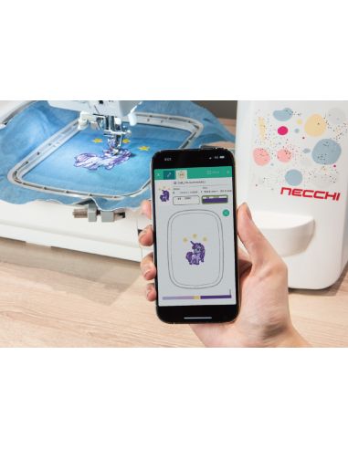 Necchi NE210 sewing and embroidery machine