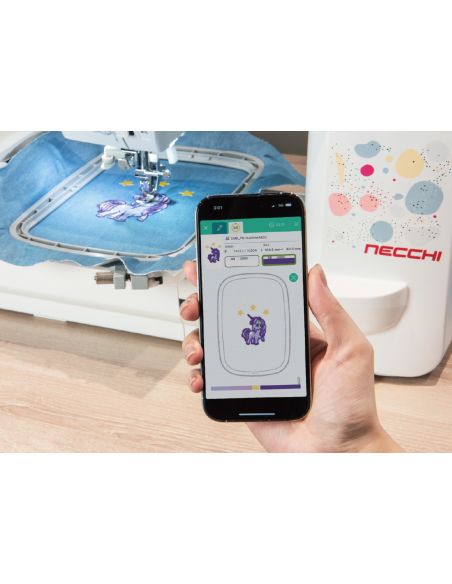Necchi NE210 sewing and embroidery machine