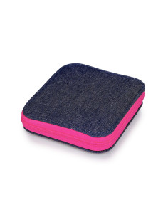 Sewing kit - Jeans with fuchsia zipper 2