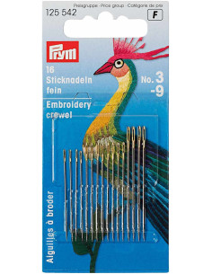 Embroidery needles - Assorted
