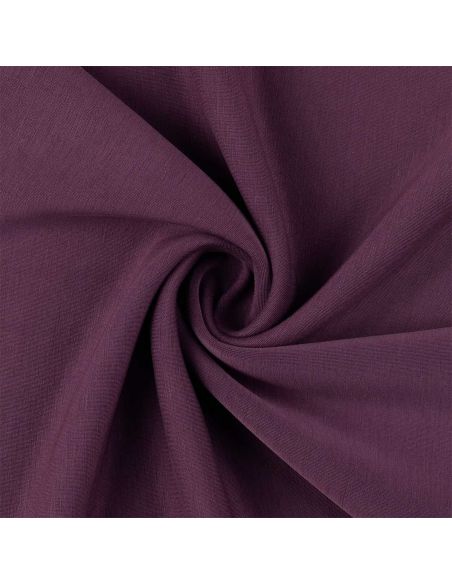 Scuba fabric with peach skin effect - Dark mauve