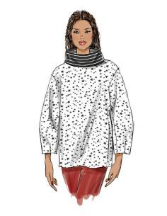 Vogue 9330 - High Top Pattern 2