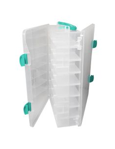 Double-sided storage box with 48 compartments 2